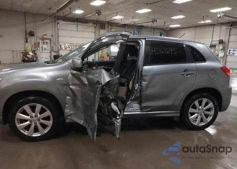 2012 Mitsubishi Outlander Sport Se из США, поврежденный, VIN JA4AR4AU2CZ000160